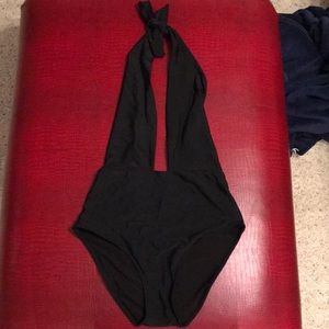 Black Aerie one piece swimsuit